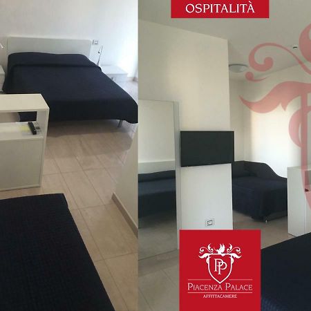Affittacamere Piacenza Palace Bagian luar foto